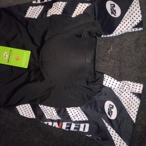 Darevie Black and White Cycling Shorts